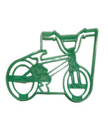 6x BMX Style Sport Bike Fondant Cutter Cupcake Topper 1.75 IN USA FD4915 - €6,93 EUR