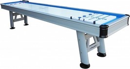 Outdoor Shuffleboard Table 12ft Weather Resistant w 20&quot; Wide Playfield +... - £3,586.31 GBP