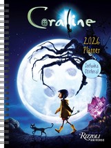 Coraline 2026 Planner Calendar (Includes Stickers) by LLC Laika - $334.40 MXN