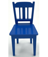 Deptartment 56 Miniature Accessories Maison Chair Die Cast New No Box Bl... - £7.96 GBP