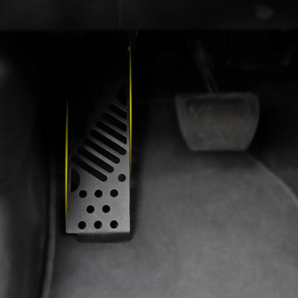 Eep wrangler jl sahara rubicon 2018 2021 metal car auto dead pedal adjustable left side thumb200