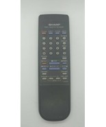 Sharp Video Cassette Recorder Remote G0006AJ Tested No Batt Cover VCR co... - $88.81 MXN