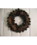 Large 18&quot; Pine Cone Vine Twig Wreath Floral Decor Winter Christmas Autumn - €40,31 EUR