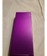 Purple Fujima Auto Open Aluminum Cigarette Case - £5.93 GBP