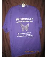 Wow Conference 2015 SPRINGTIME IN OUR SOUL Purple T-Shirt Size XL - €17,37 EUR