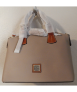 Dooney &amp; Bourke Pebble Grain Trina Satchel - TAUPE   - NWT - $217.55 CAD