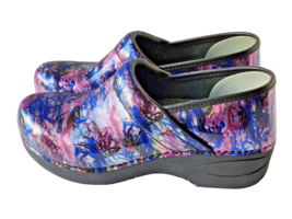 Dansko XP 2.0 Patent Leather Clog Womens EU38 US 7.5 8 Multicolor Swirl - $1,588.50 MXN