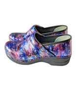 Dansko XP 2.0 Patent Leather Clog Womens EU38 US 7.5 8 Multicolor Swirl - $1,588.50 MXN