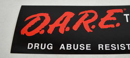 D.A.R.E. Bumper Sticker Official DARE Resist Drug Abuse Violence Marijuana - £6.17 GBP