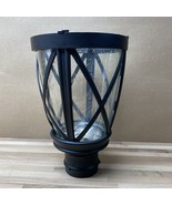 Glass Globe Replacement ONLY Hampton Bay Ravencrest 120 lumens Black Sol... - $161.23 MXN
