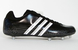 Adidas Scorch 7 D Low Football Cleats Removable Cleats Mens Black NWT - $59.99