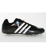 Adidas Scorch 7 D Low Football Cleats Removable Cleats Mens Black NWT - £48.06 GBP