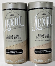 2 Pack Lexol Leather Quick Care All In One Formula Revives Restores 28 Sheet - £20.45 GBP