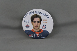 Kamloops Blazers Pin (Retro) - Dylan Garand 35 - Celluloid Pin - $281.71 MXN