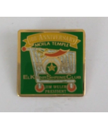 Vintage 100th Anniversary Moila Temple Shrine Club Jim Welch Pres. Lapel... - $8.42