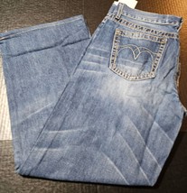 Emperor Penguin Basic Collection Blue Denim Jeans High Rise Mens Size 36... - £11.16 GBP