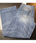 Emperor Penguin Basic Collection Blue Denim Jeans High Rise Mens Size 36... - €12,51 EUR