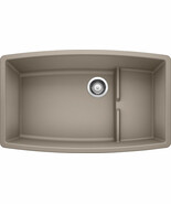 BLANCO 441291 Performa Cascade Silgranit Undermount Kitchen Sink - Truffle - £591.78 GBP
