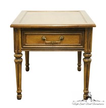 HIGH END Maple Italian Neoclassical Tuscan Style 21&quot; Accent End Table 3055-02 - £315.58 GBP