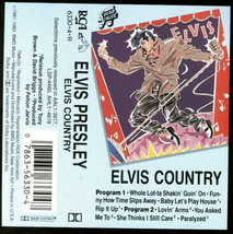 Elvis Presley - Elvis Country (Cass, Comp, Cle) (Very Good Plus (VG+)) - £1.73 GBP