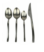 Zwilling J.A. Henckels Kitchen 3 Spoons 18/10 &amp; 1 Butter Knife Used Lot - £18.82 GBP