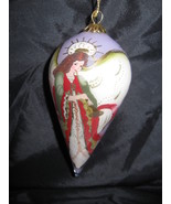 Oriental Li Bien Chinese Angel Ornament Hand Painted From Within With Re... - £17.57 GBP