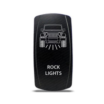 CH4x4 Rocker Switch Rock Ligths Symbol -  Vertical -Amber LED - £13.19 GBP