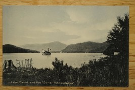 Vintage Ship Postcard Lake Placid Doris Steamboat Adironacks Early UDB - $8.41