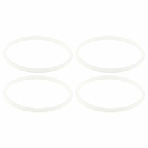 4 PCS Gaskets For 6 Fins, 5 Fin Nutri Ninja Blender Blades O-Ring Sealing Rubber - £16.28 GBP
