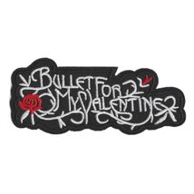 BULLET FOR MY VALENTINE IRON ON PATCH 3.9" Heavy Metal Rock Band Embroid... - $2.95