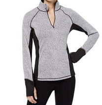 allbrand365 designer Womens Half Zip Jacket Size X-Small Color White/Black - $45.00