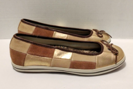 Brand New Sperry Top Sider  Patchwork Leather Ballet Flats Deck Shoe Size 7 - £29.38 GBP