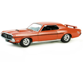 1969 Mercury Cougar Eliminator Competition Orange with Black Stripes &quot;Gr... - $36.49