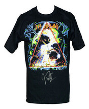 Joe Elliott Signé Def Leppard Hysteria T-Shirt JSA ITP - £177.03 GBP
