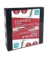Pen and Gear 2in Binder 3 Ring Durable View Black - £5.52 GBP