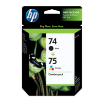 Genuine HP 74+75 Ink Cartridge Combo CC659FN - $38.56