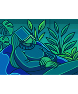 Digital Wall Art - Title: I Was Reading - $4.49