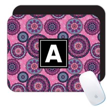 Mandala : Gift Mousepad Pink Decor Pattern Indian Esoteric Abstract Pattern Shap - £10.44 GBP+