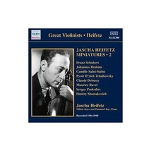 Heifetz Miniatures Vol. 2 (1944-48) (Naxos Historical: 8111380)  - £11.56 GBP