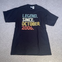 Legend Since October 2006 Birthday Gift Adult Small T-Shirt New With Tags - £9.44 GBP