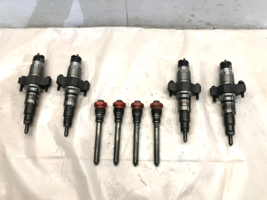 Set of 4 Cummins ISB QSB 4.5 Diesel Fuel Injectors 0445120231 3976372 OEM - £639.72 GBP
