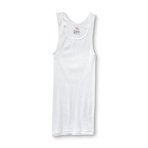 Hanes Best Tagless Ring Spun Cotton Tank Tagless A-Shirts 6-Pack (Large (42-44&quot;) - £26.23 GBP