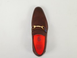 Men's TAYNO Shoes The Caprio L TAYNO leather Bit Loafer Coffee perforated image 6