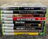Xbox 360 9 Games Lot Bundle Most CIB Tested ~ Price Charting Value $80+ - £36.32 GBP