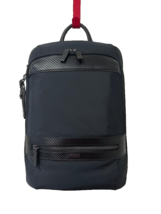 New TUMI Monroe Foxwood laptop backpack black carbon fiber travel bag ca... - $425.00