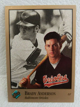 1992 Leaf Studio Baseball Card #121 Brady Anderson  - £0.77 GBP