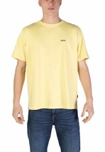 Boss Men T-Shirt Yellow Short Sleeve Designer Logo Tee 2025 Collection - $102.52 CAD
