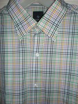 TAILORBYRD Collection Mens XL Dress Casual Shirt Long Sleeve Button Down Collar2 - £13.61 GBP
