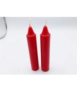 Spell Candles 2 Red ~ For Spellwork, Rituals, Witchcraft, Manifestation - £3.91 GBP