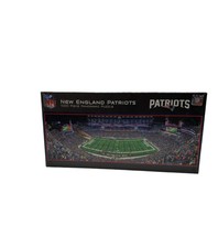 New England Patriots Gillette Stadium Panoramic Puzzle 1000 Pc Nfl - £4.42 GBP